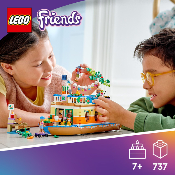 Lego Friends -Kanaalin asuntolaiva 41702