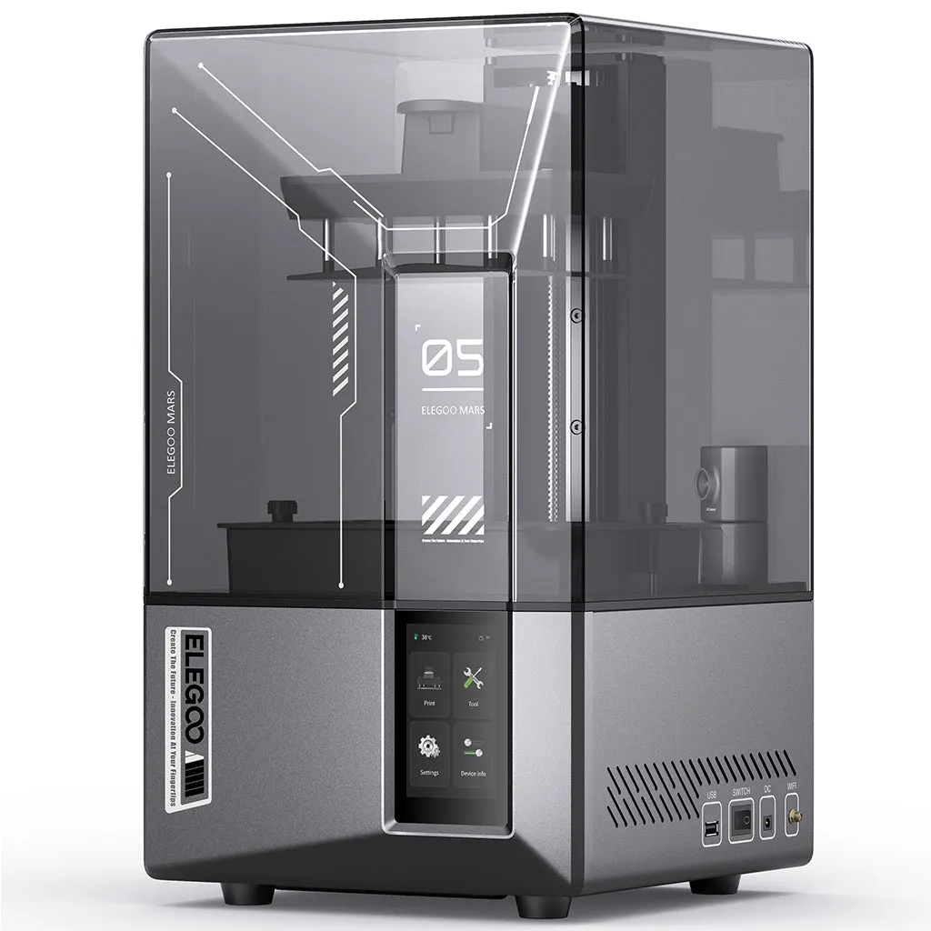 ELEGOO Mars 5 Ultra 153.36 x 77.76 x 165 mm -3D-tulostin