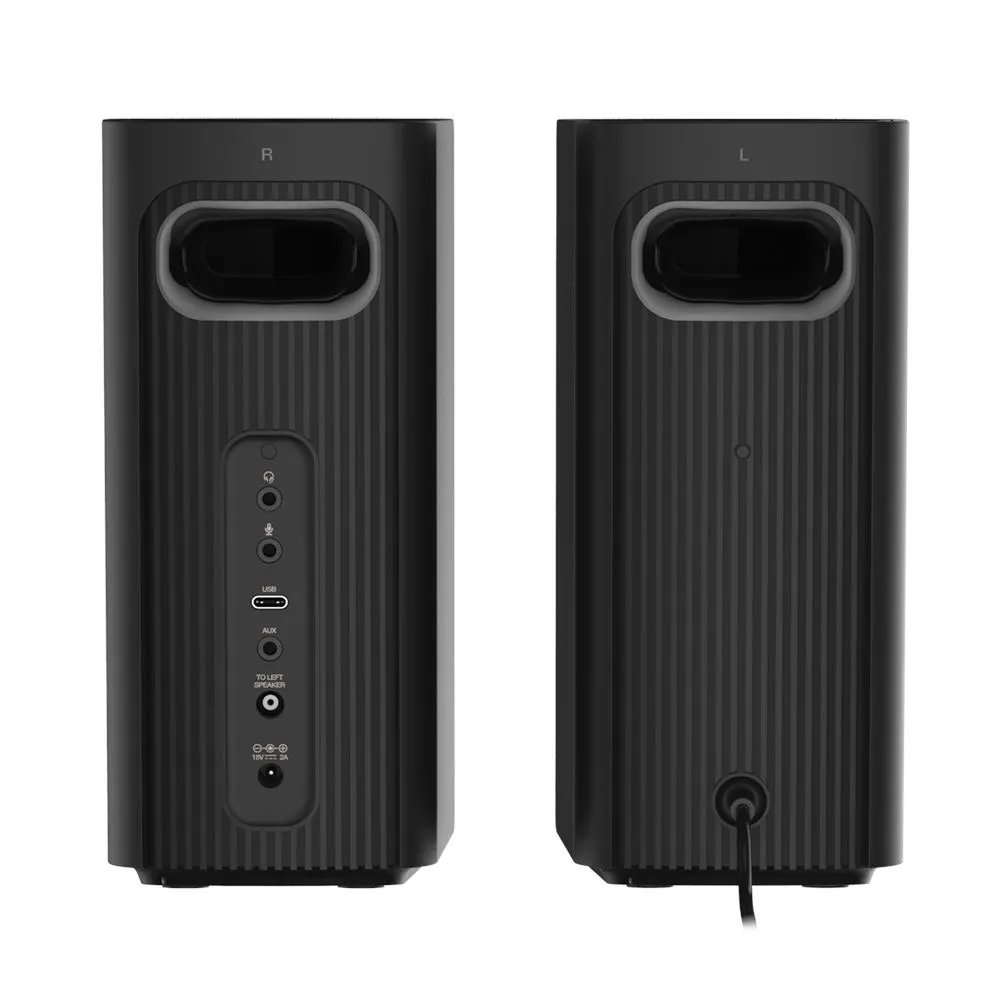 Creative T60 Compact Hi-Fi 2.0 Speakers, Black