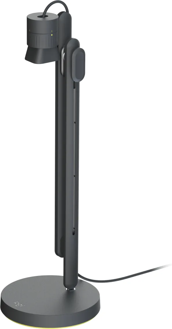 Logitech Reach justerbar inomhuskamera, skrivbordsstativ