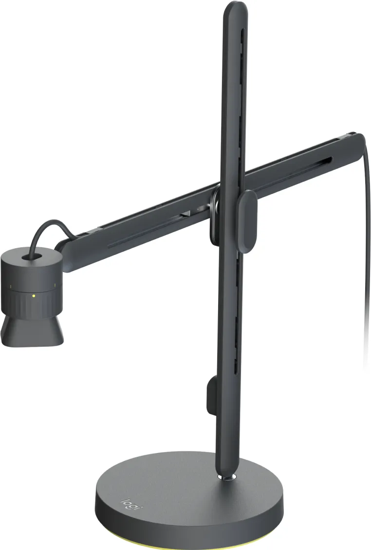 Logitech Reach justerbar inomhuskamera, skrivbordsstativ