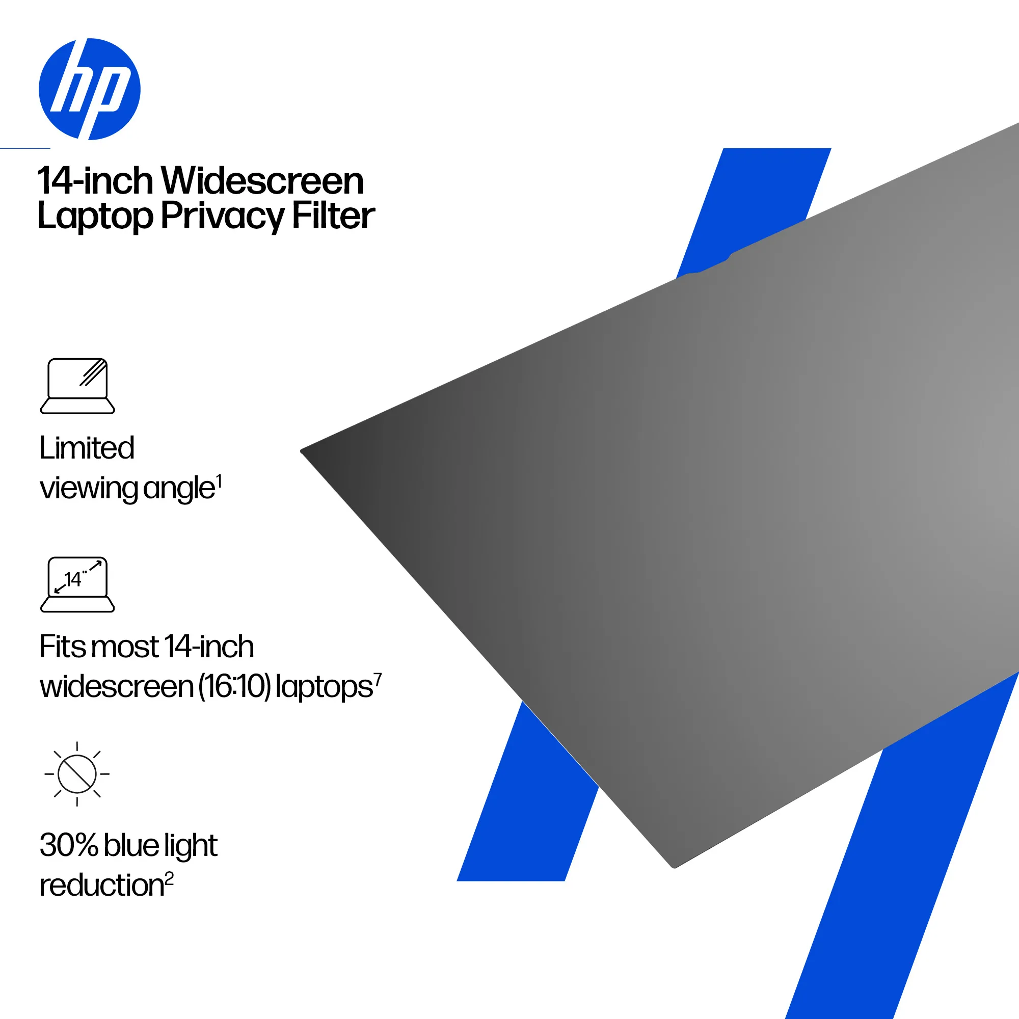 HP 14" Business Notebook sekretessfilter, 16:10