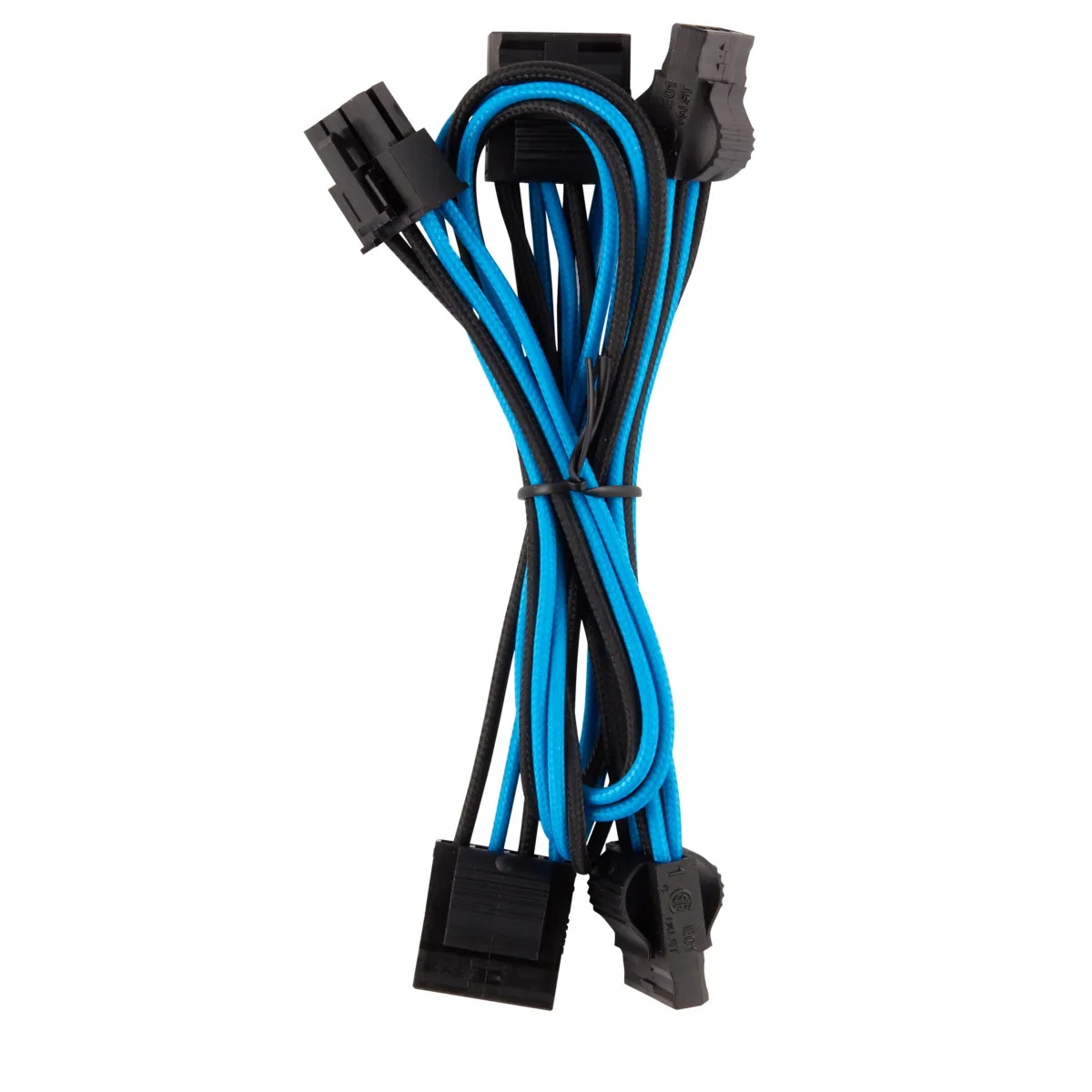 Cors. DC Cable Pro Kit Gen 4 Indiv. Sleeved, Type 4, BL/BK