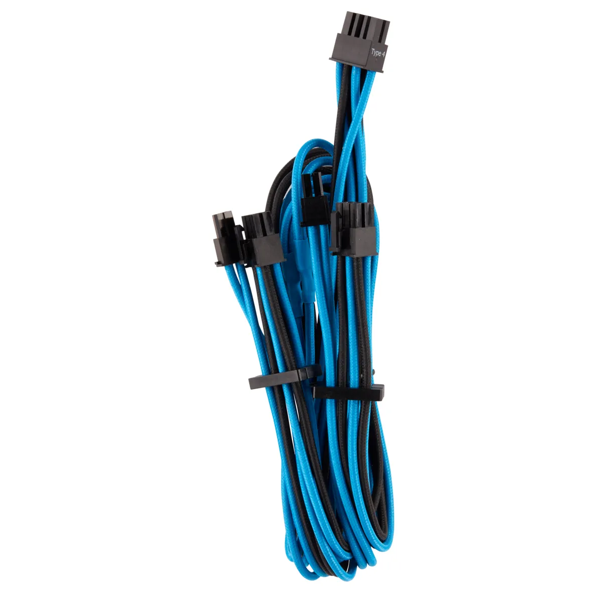 Cors. DC Cable Pro Kit Gen 4 Indiv. Sleeved, Type 4, BL/BK