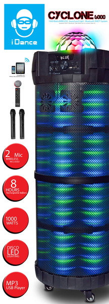 Portable Speaker Cyclone 6000