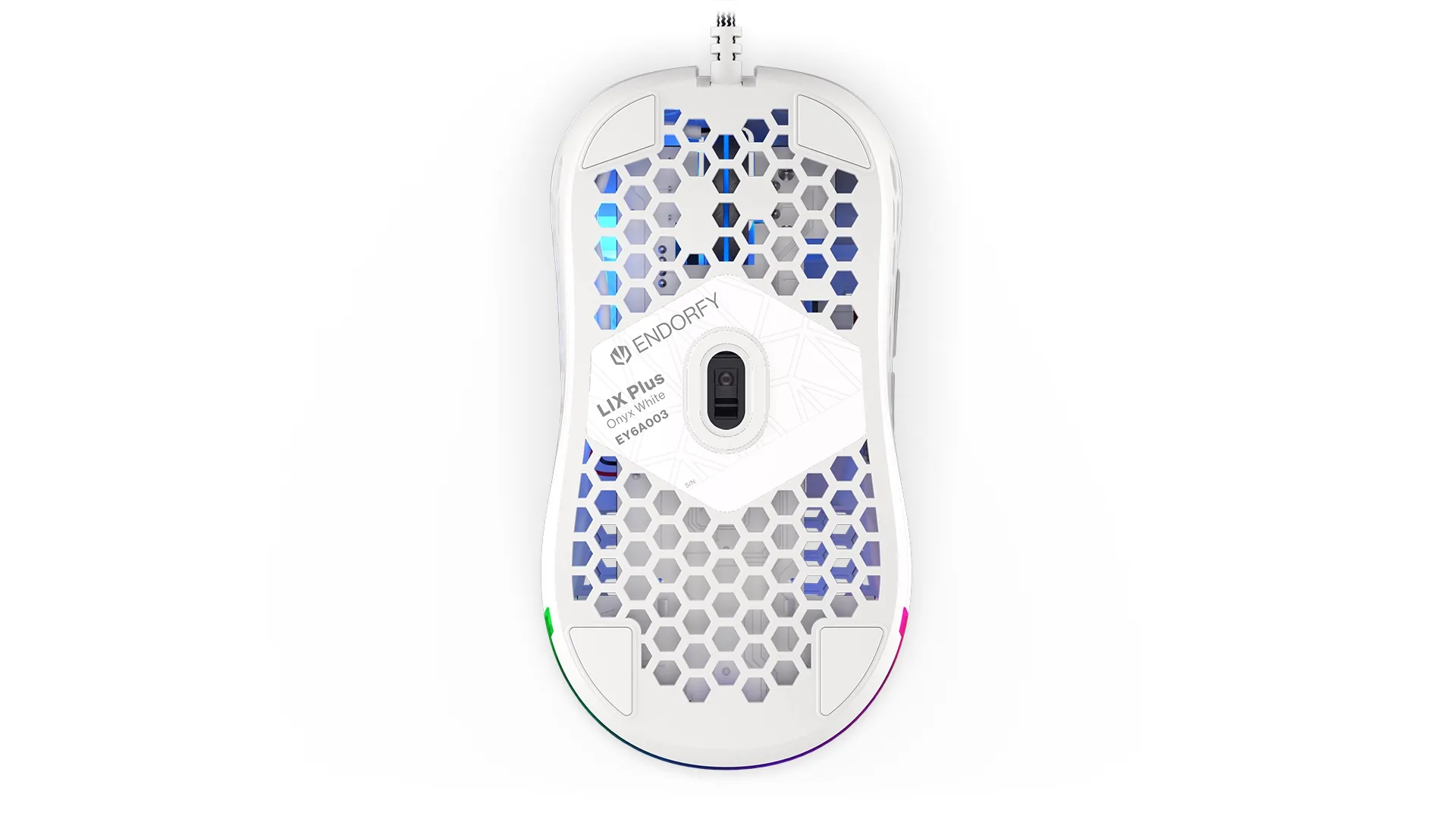 Endorfy LIX Plus - gaming mouse, onyx white