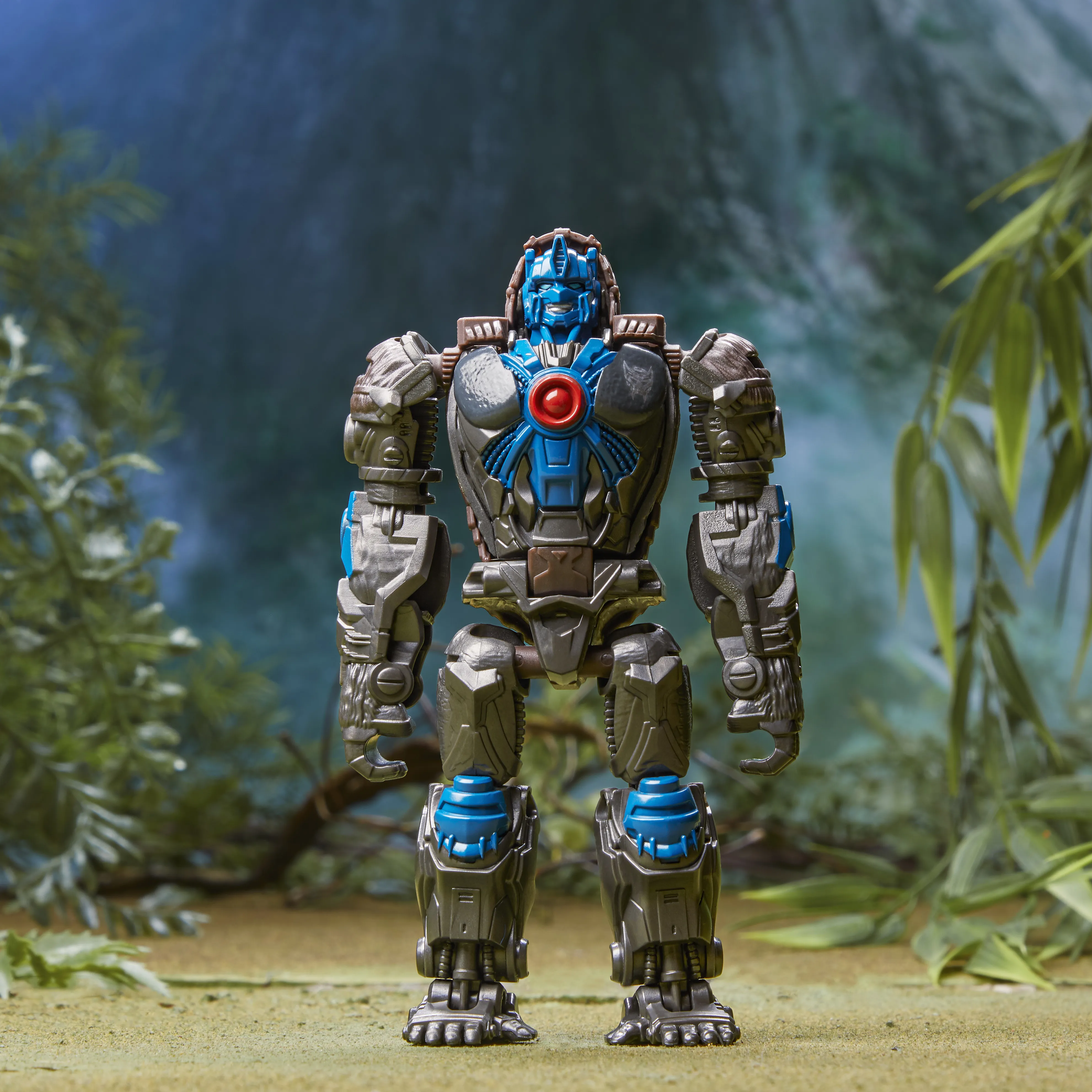 Hasbro Transformers: Rise of the Beasts Beast Combiner Optimus Primal and Skullcruncher Toy Figure (2-Pack, 12.5 and 7.5 cm tall)