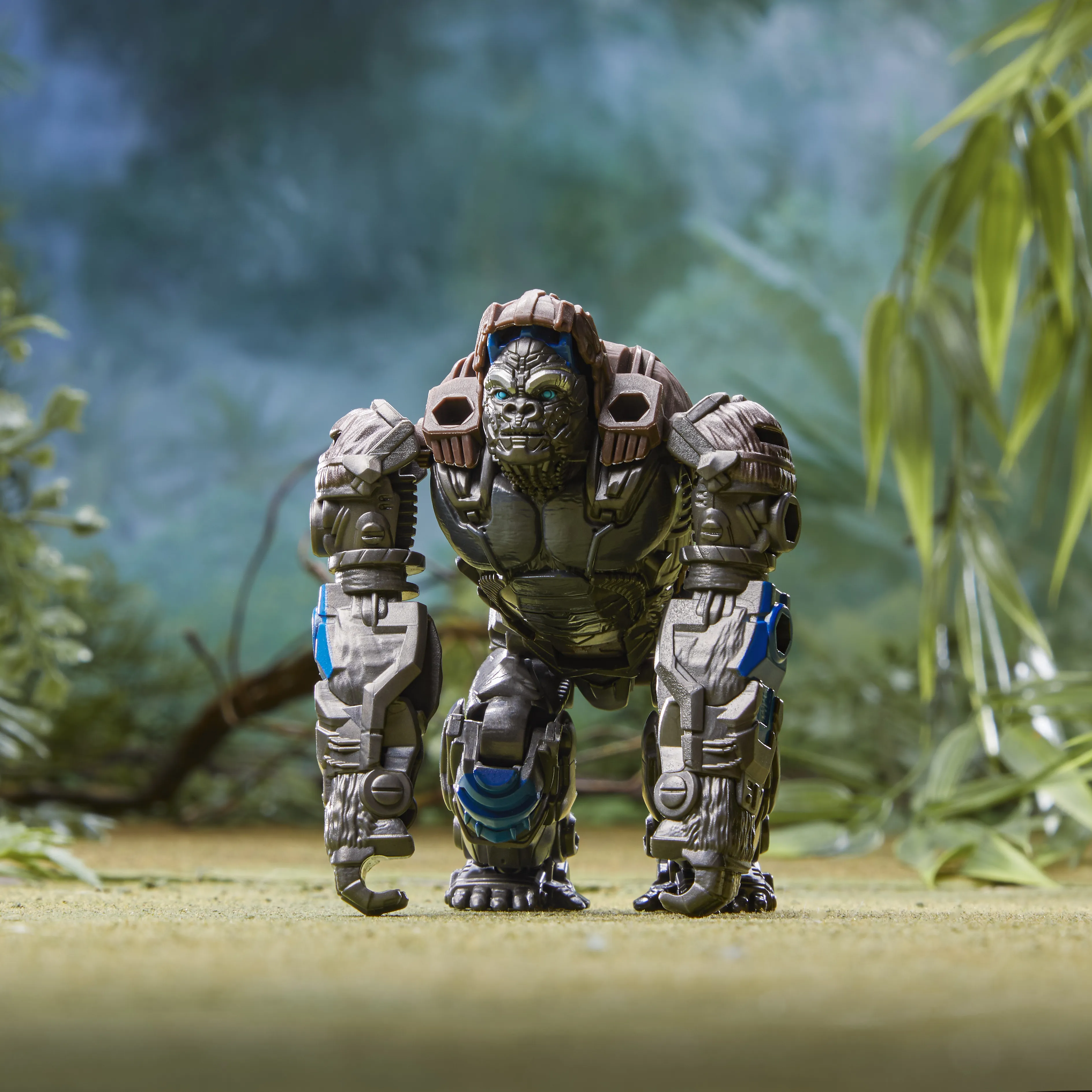 Hasbro Transformers: Rise of the Beasts Beast Combiner Optimus Primal and Skullcruncher Toy Figure (2-Pack, 12.5 and 7.5 cm tall)