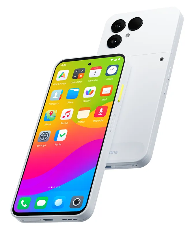 Fairphone 6 8/256GB, Android - mobile phone, Cloud White