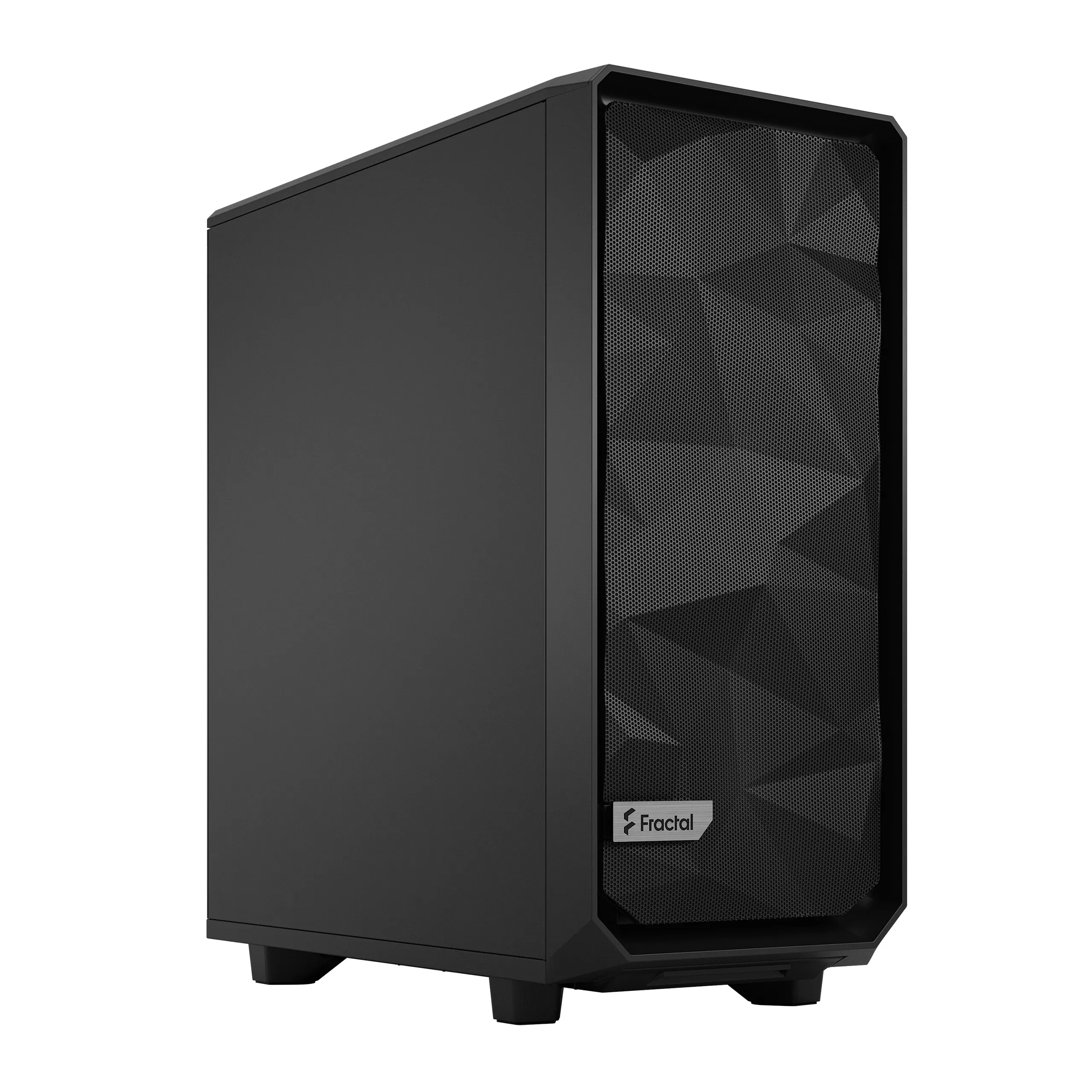 Fractal Design Meshify 2 Compact - Mid Tower case, Black Solid