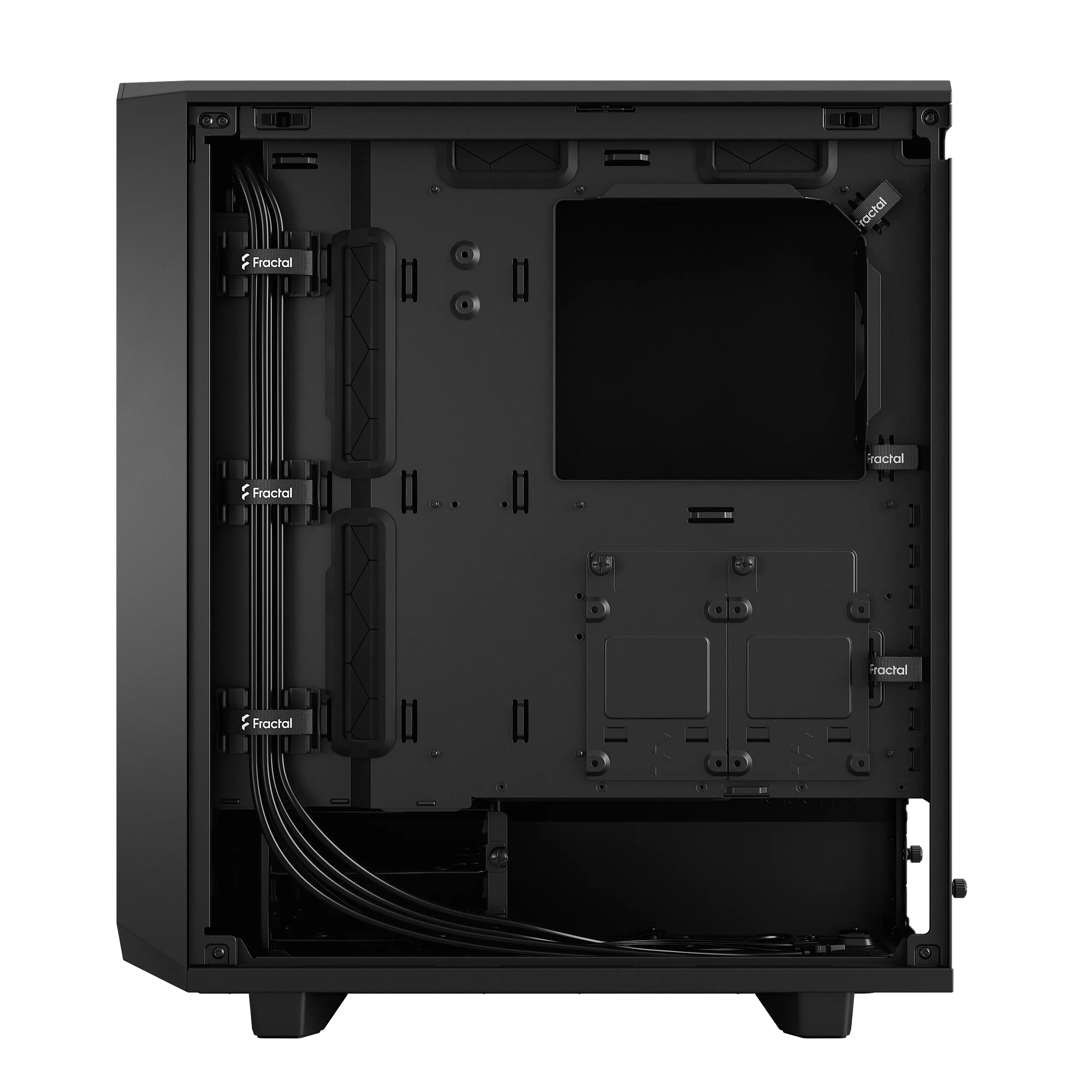 Fractal Design Meshify 2 Compact - Mid Tower case, Black Solid