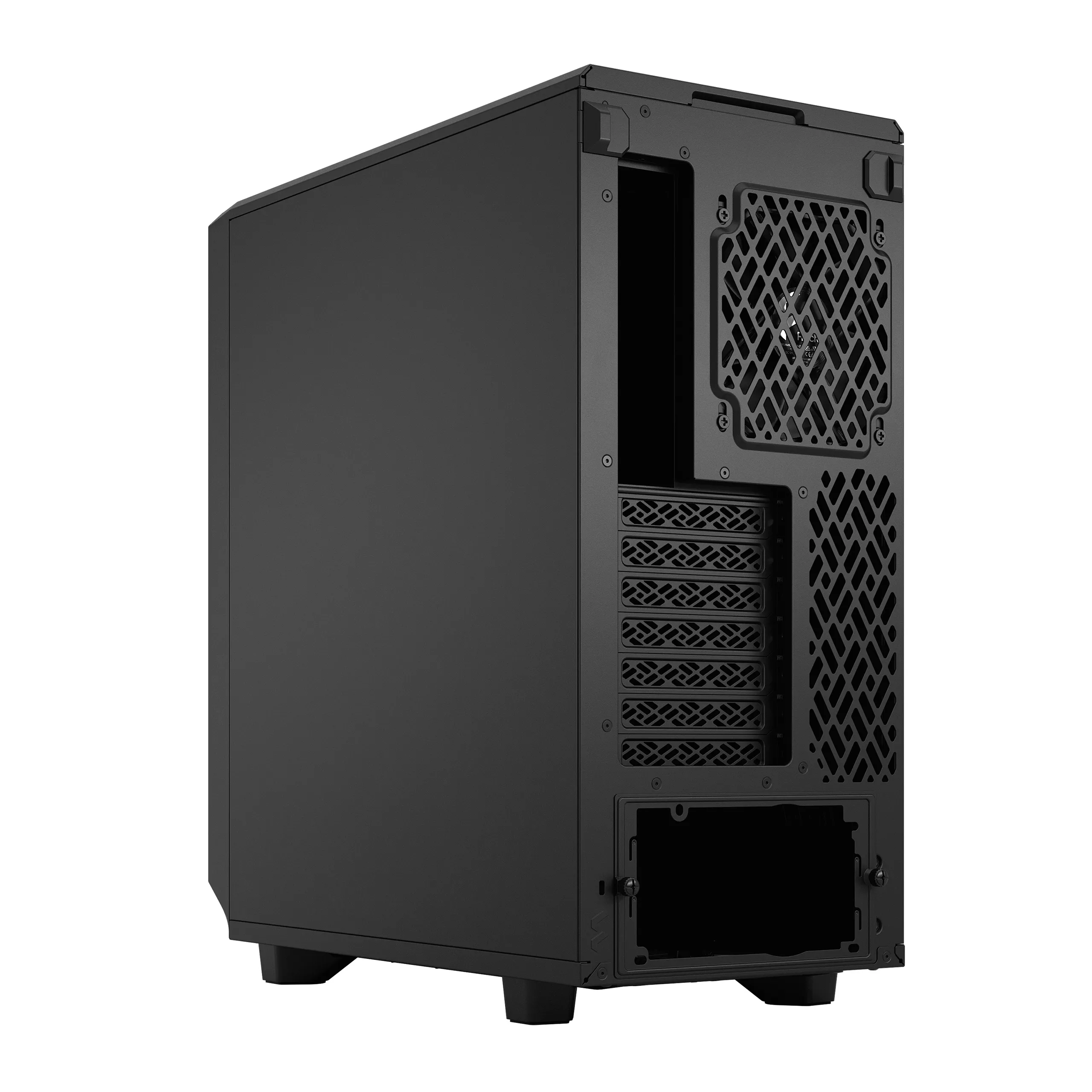 Fractal Design Meshify 2 Compact - Mid Tower case, Black Solid