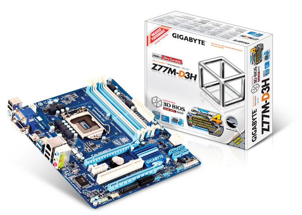 GIGABYTE GA-Z77M-D3H