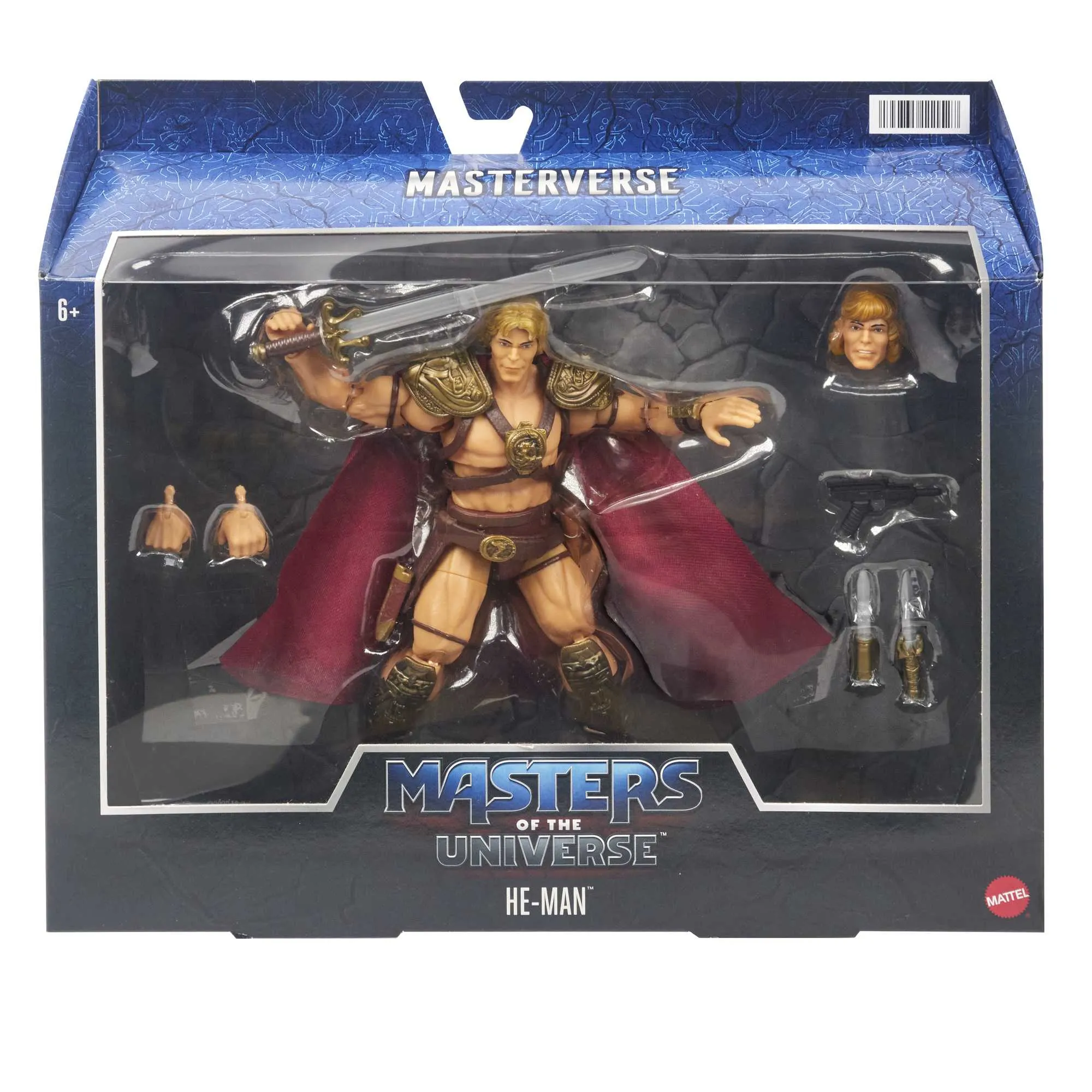 Mattel Masters of the Universe Masterverse / Revelation Deluxe Movie He-Man Toy Figure