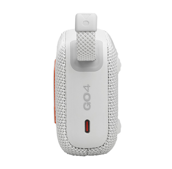 JBL Go 4 1.0 tr&aring;dl&ouml;s, Bluetooth b&auml;rbar h&ouml;gtalare, vit