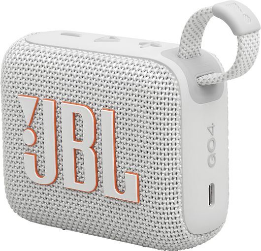 JBL Go 4 1.0 tr&aring;dl&ouml;s, Bluetooth b&auml;rbar h&ouml;gtalare, vit