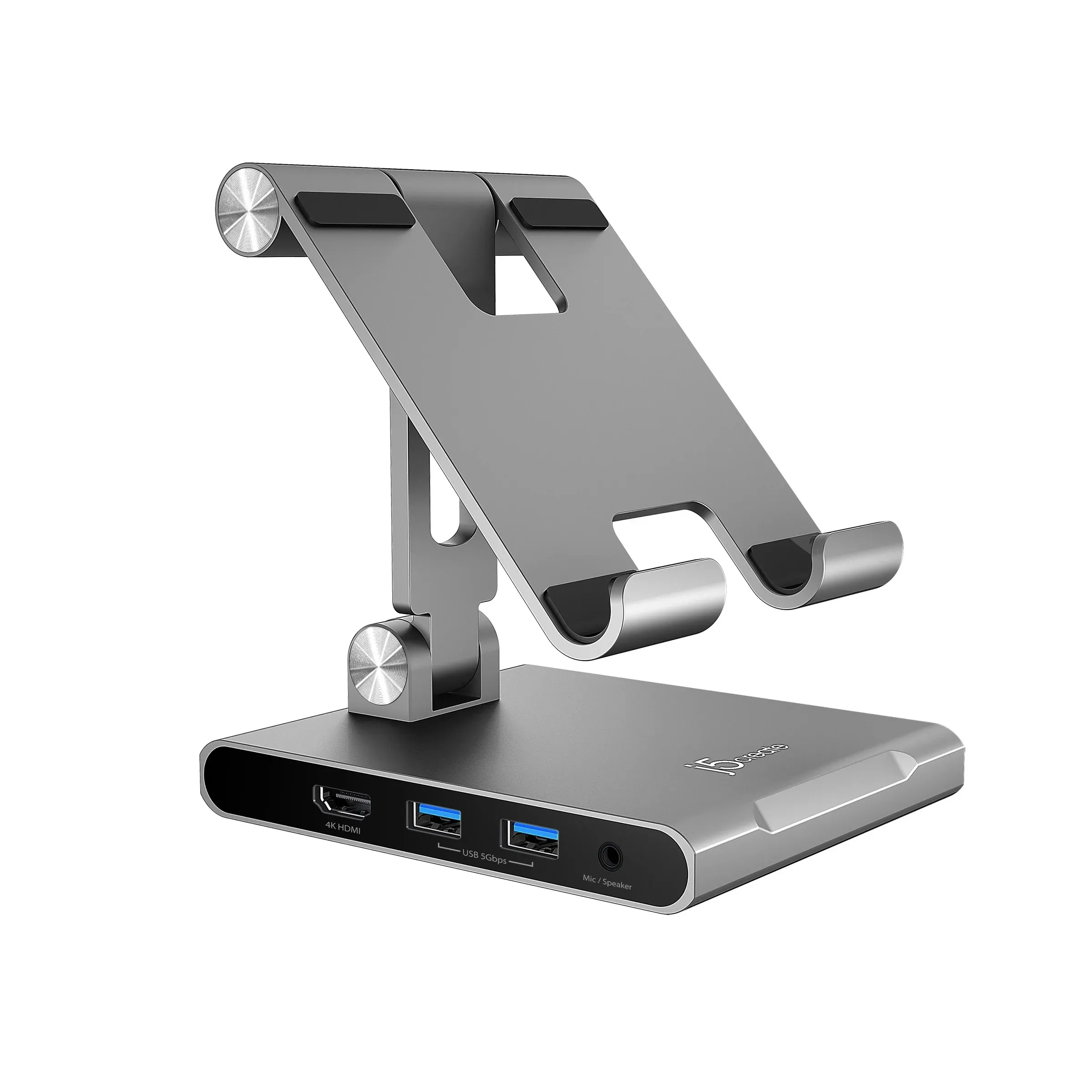 J5 Create MULTI-ANGLE STAND WITH DOCKING - STATION FOR IPAD PRO SPACE GREY