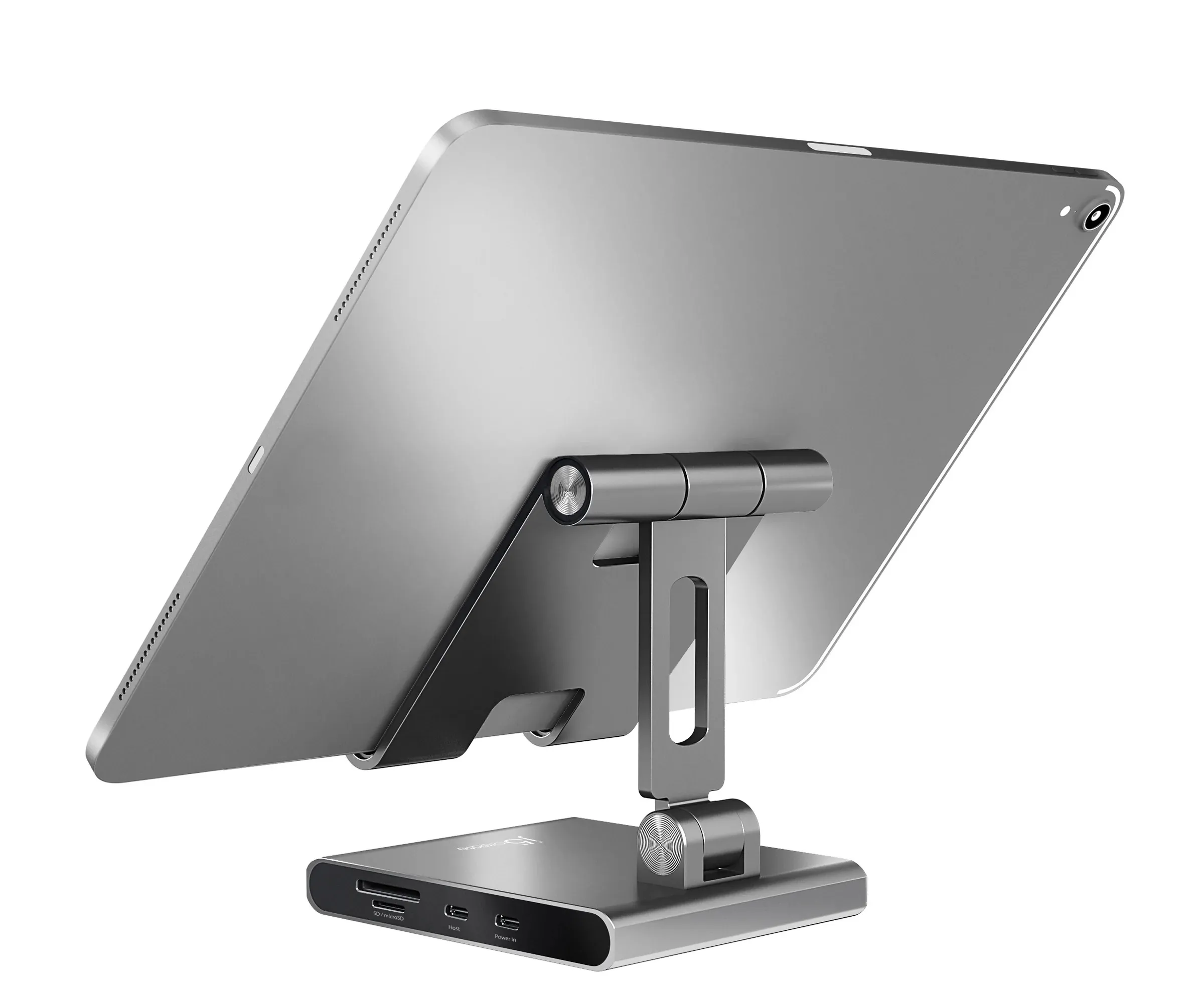 J5 Create MULTI-ANGLE STAND WITH DOCKING - STATION FOR IPAD PRO SPACE GREY