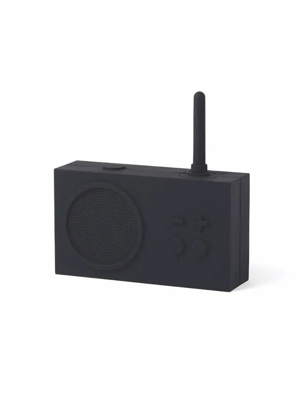 LEXON TYKHO3 FM radio and wireless speaker dark grey