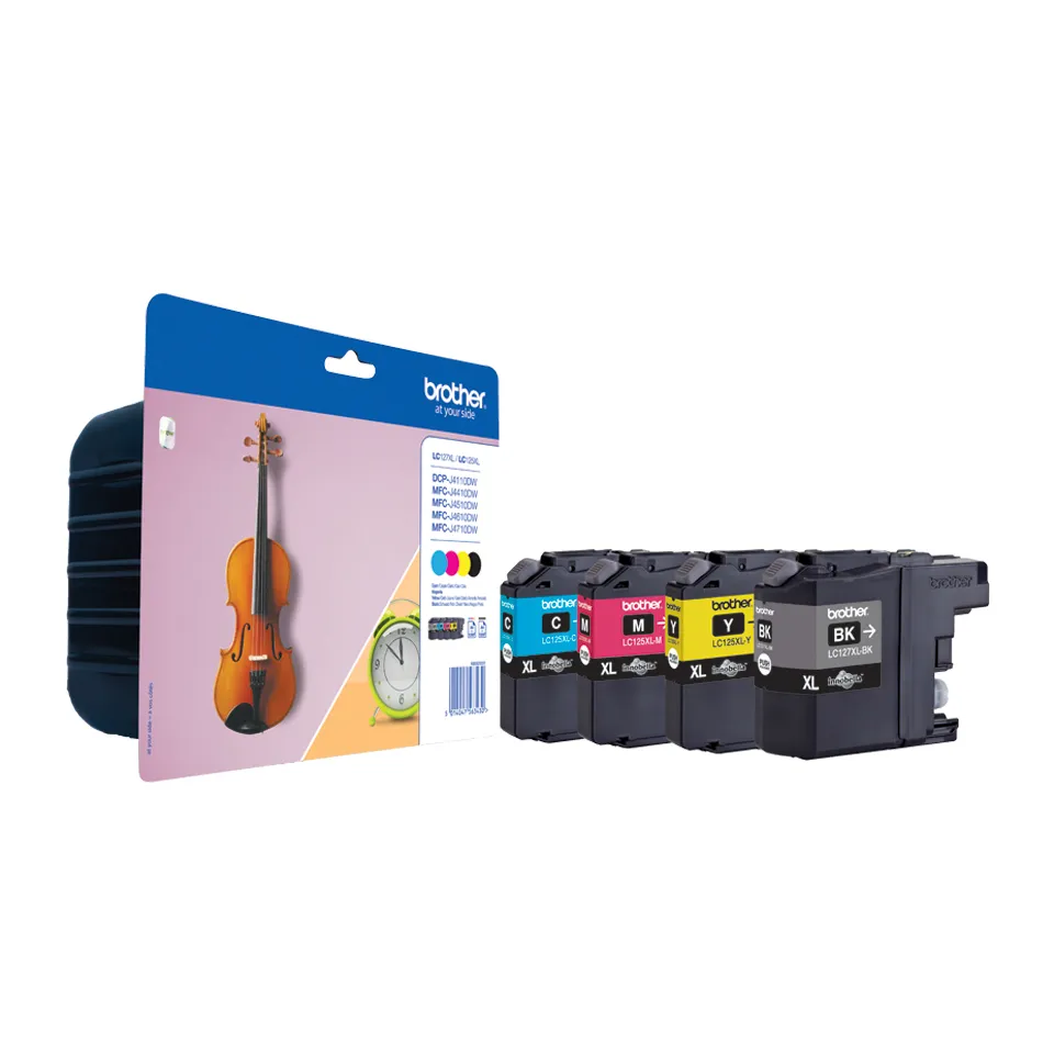 Brother  LC127XLVALBPDR - ink cartridge, Black, Cyan, Magenta, Yellow