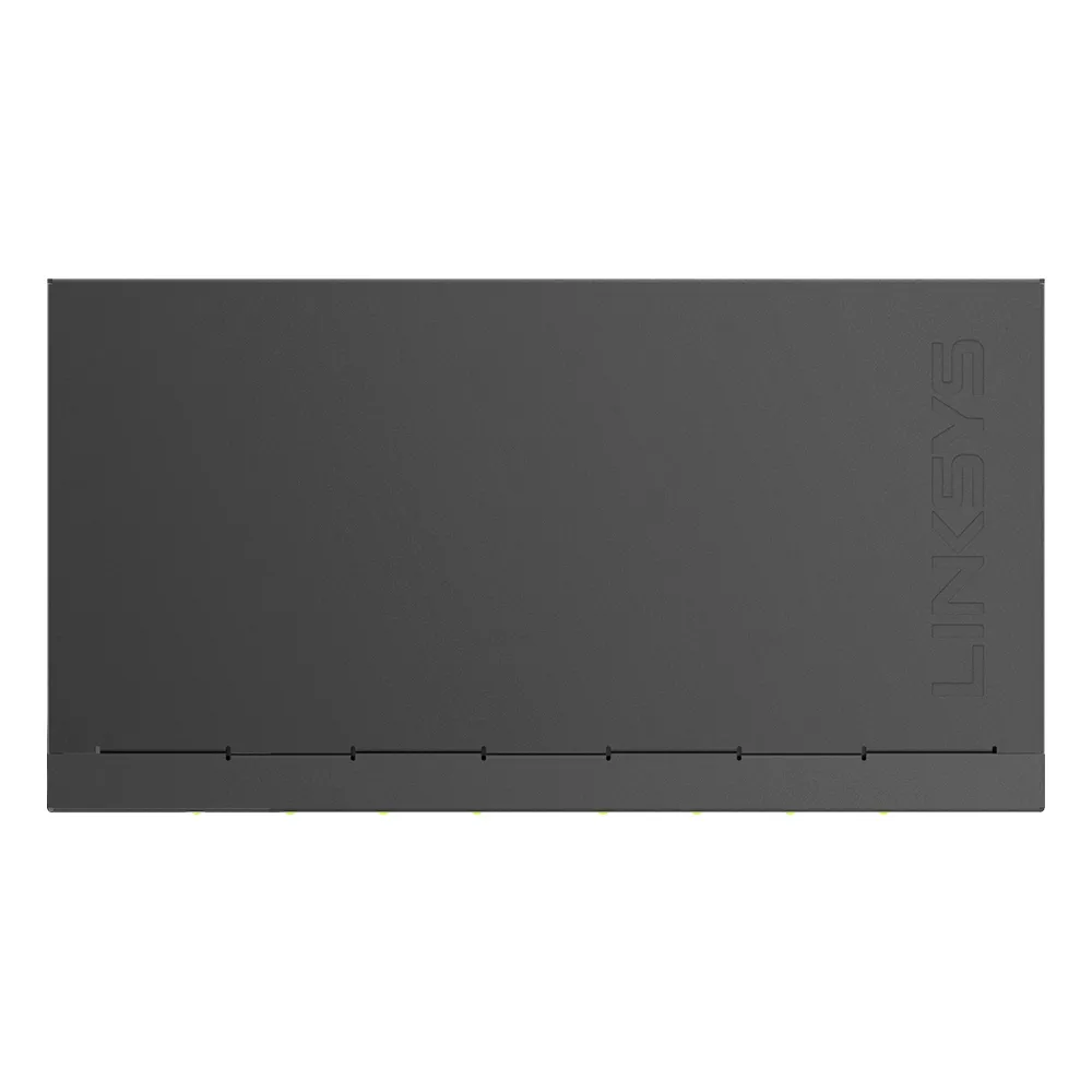 Linksys LGS108 - Kytkin - hallitsematon - 8 x 10/100/1000 - ty&ouml;p&ouml;yt&auml; - AC 100/230 V