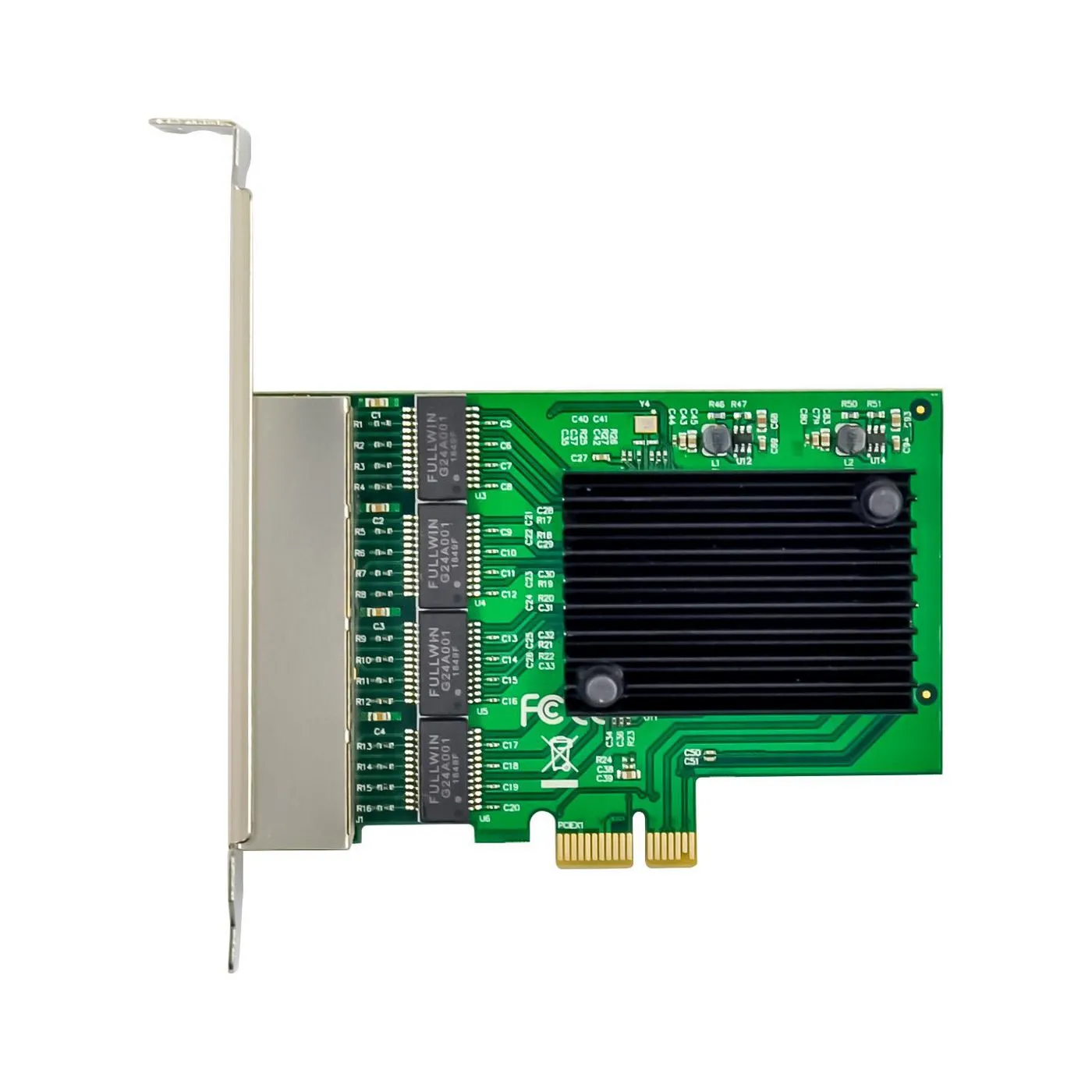 PCI-E 8111F Quad-RJ45 Gigabit
