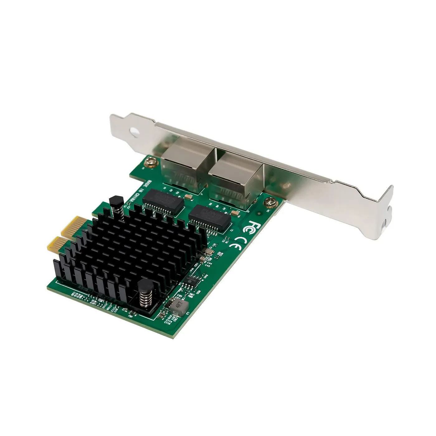 MICROCONNECT MC-PCIEX1-I225-T2 - Dual-Port 2.5 Gigabit Ethernet Network Adapter