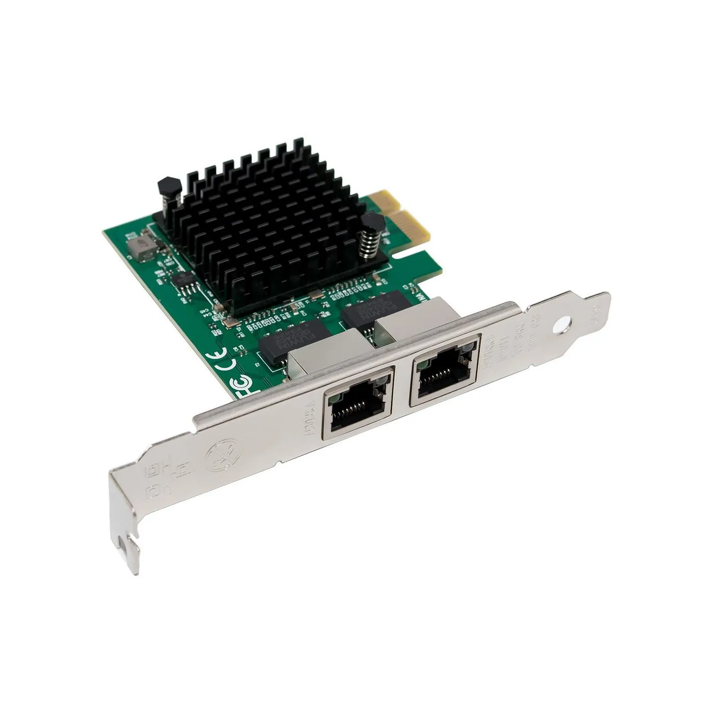 MICROCONNECT MC-PCIEX1-I225-T2 - Dual-Port 2.5 Gigabit Ethernet Network Adapter