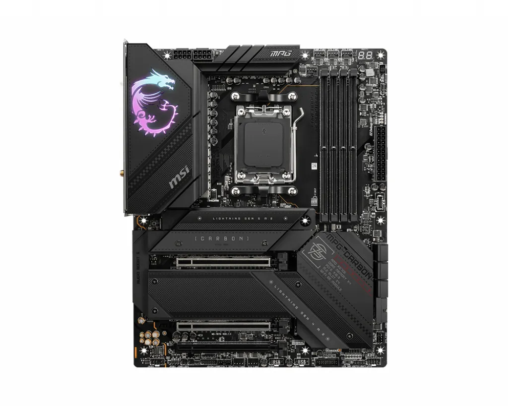 MSI MPG X670E CARBON Wi-Fi ATX - motherboard