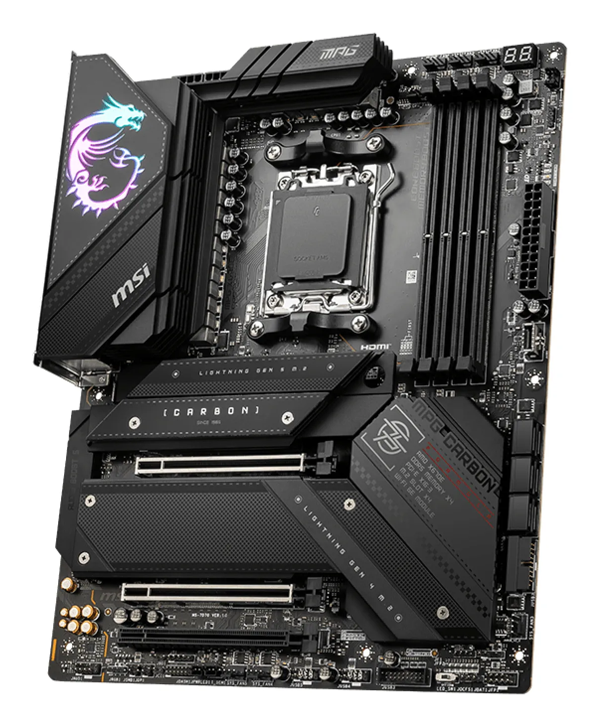 MSI MPG X670E CARBON Wi-Fi ATX-emolevy