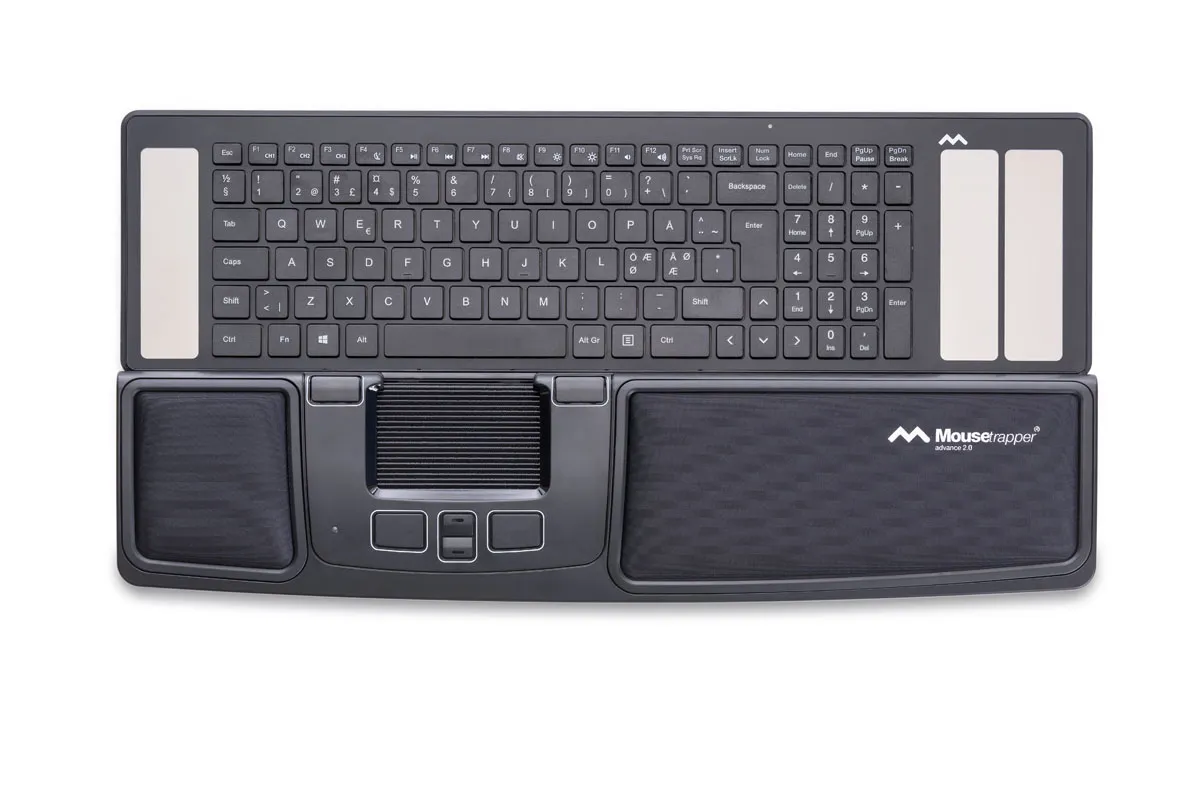 Mousetrapper Advance 2.0 -hiiriohjain, musta/valkoinen