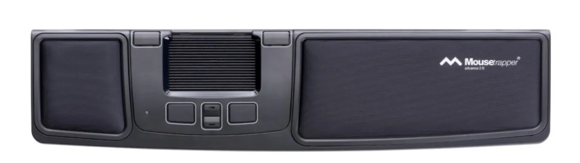 Mousetrapper Advance 2.0 - rullmus, svart/vit