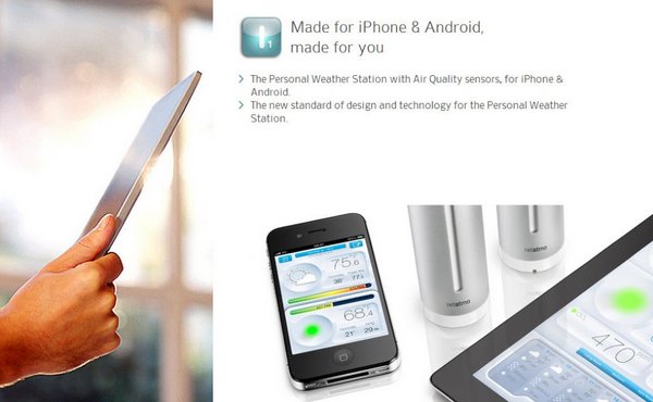 Netatmo Weather Station - s&aring; mycket mer &auml;n en vanlig Wi-Fi v&auml;derstation!