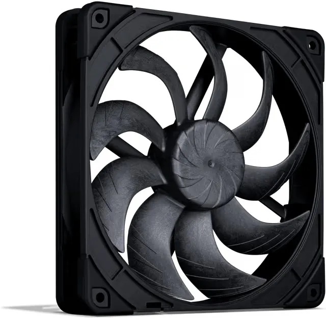 Noctua NF-A14x25 G2 PWM chromax.black Case Fan, 140 mm, Black