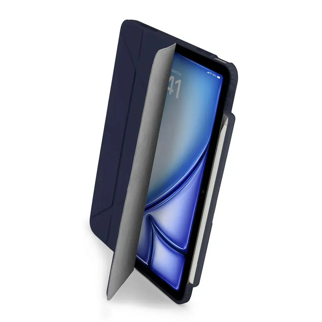 Pipetto iPad Air 13" Origami No3 Pencil - case, dark blue