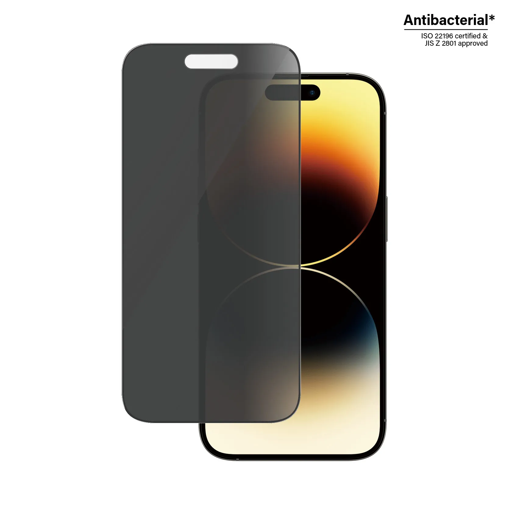 PanzerGlass Ultra-Wide Fit, Privacy, iPhone 14 Pro - Screen Glass