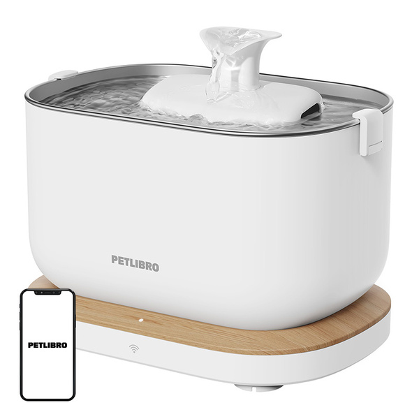 PETLIBRO Dockstream &auml;lyk&auml;s lemmikkivesiautomaatti sovelluksella, 2,5 litraa, PL-WF105-31W
