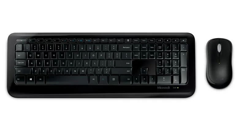 Microsoft Wireless Desktop 850 - wireless keyboard and mouse, Black