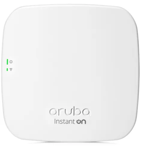 Aruba Instant On AP12 (EU) Bundle (R3J24A). Includes Aruba Instant On AP12 (RW) 3X3 11ac Wave2 Indoor Access Point (R2X01A) + R2X20A Aruba Instant On 12V/30W Po