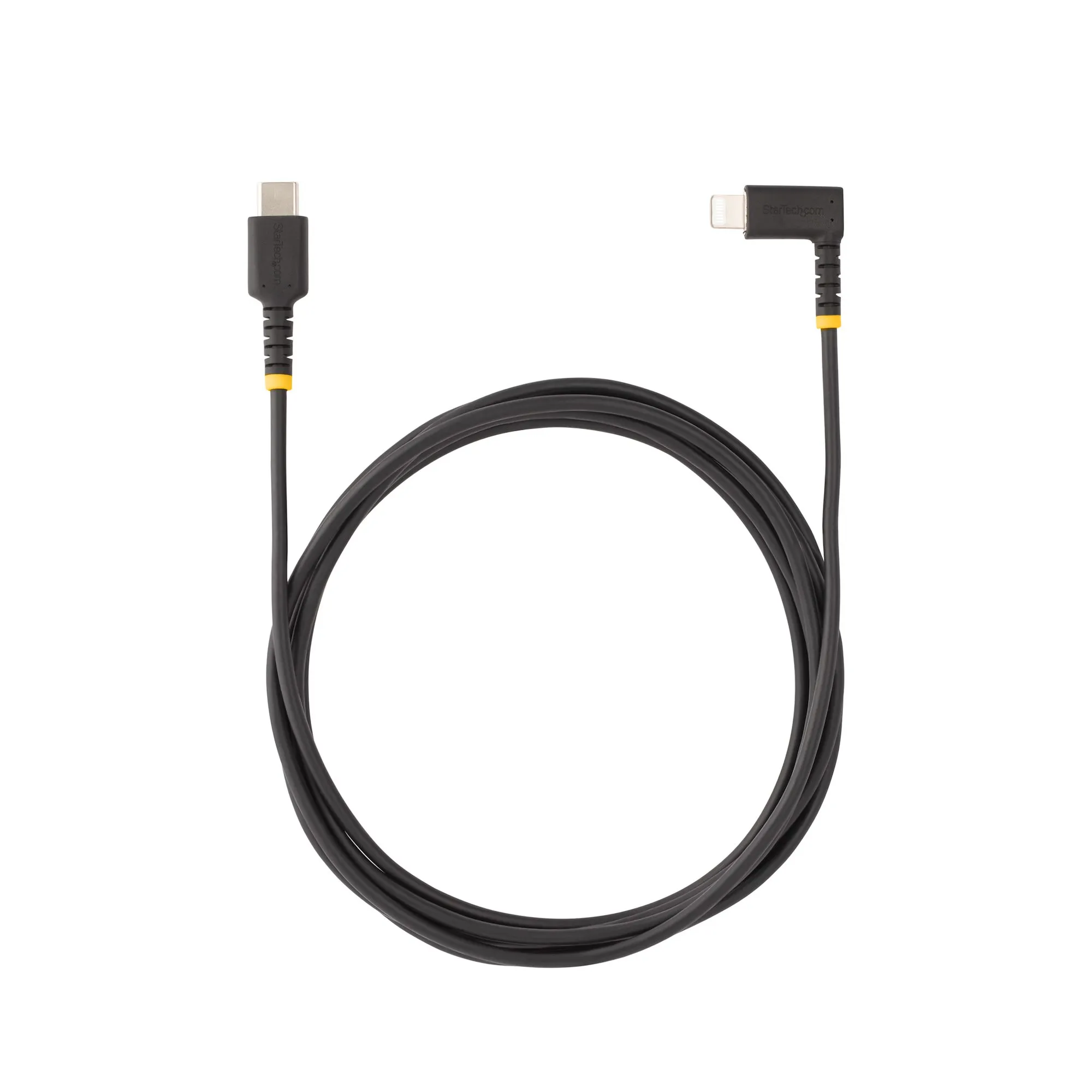 2M USB-C TO LIGHTNING CABLE - - USB TYPE-C ANGLED LIGHTNING CORD