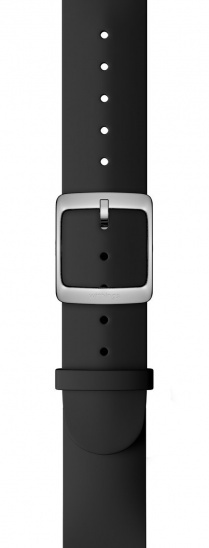 Withings band Black Silicon Steel HR 36mm