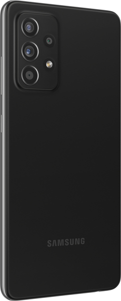 Samsung Galaxy A52 5G 128 Gt/6 Gt -Android-puhelin, Musta
