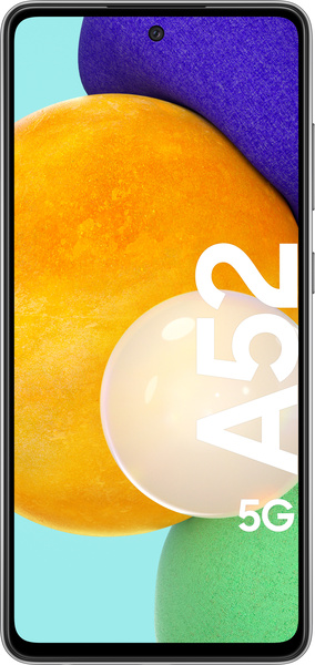 Samsung Galaxy A52 5G 128 Gt/6 Gt -Android-puhelin, Musta