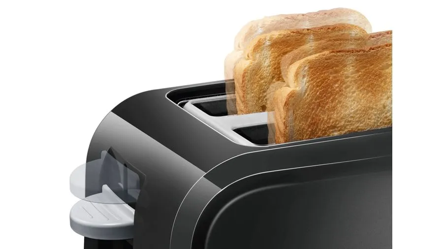 Bosch CompactClass TAT3A013 - br&ouml;drost, 2 skivor,  Svart