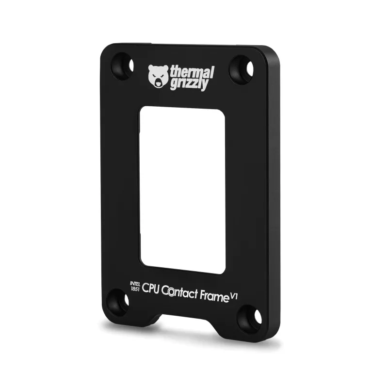 Thermal Grizzly Intel 1851 V1 3/8" UNC LGA1851 CPU contact frame, svart