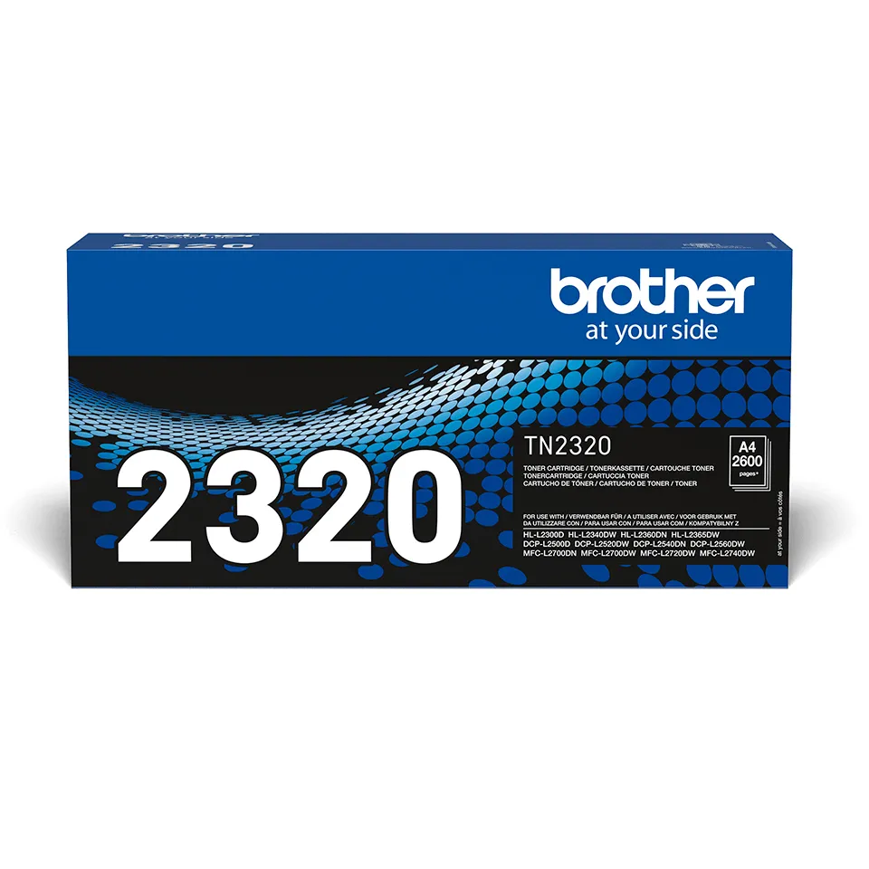Brother TN2320 XL toner cartridge, Black