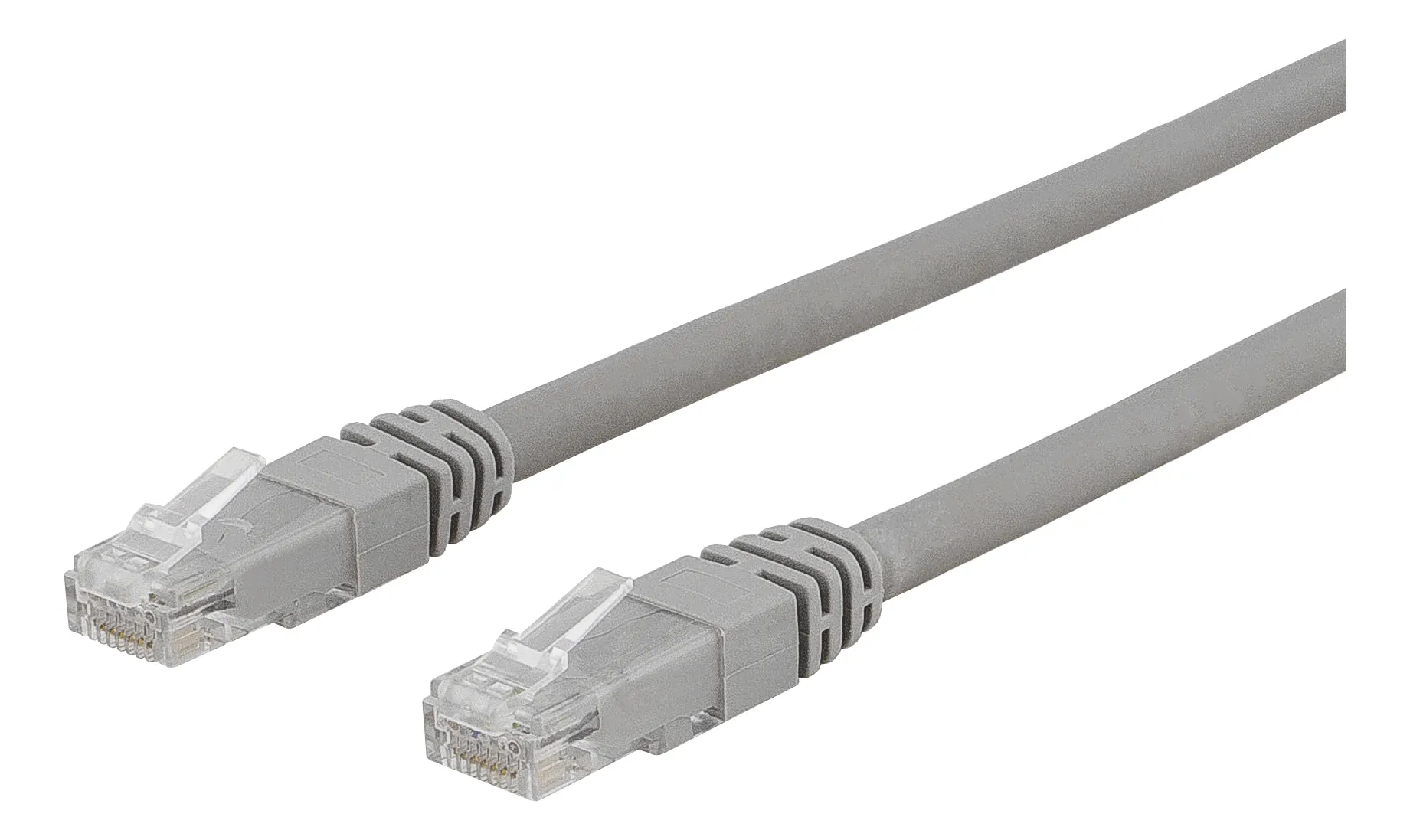 Deltaco Cat6a U/UTP - network cable, 1.5m, Grey