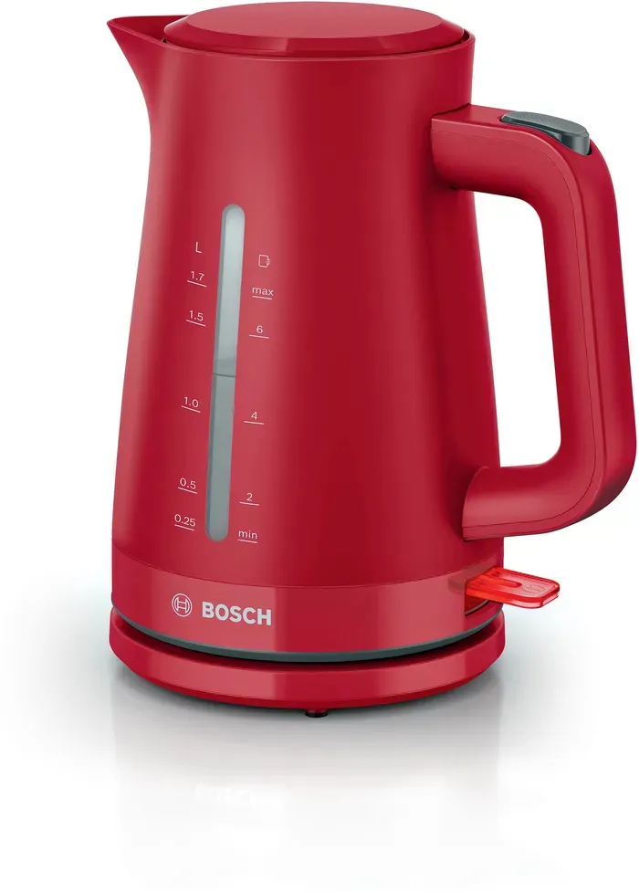 Bosch kettle MyMoment TWK3M124 (red, 2,400 watts, 1.7 liters)