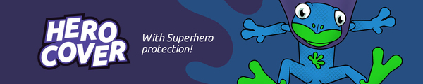 GECKO COVERS Super Hero Cover iPad 10.2 2019 Blue/Green