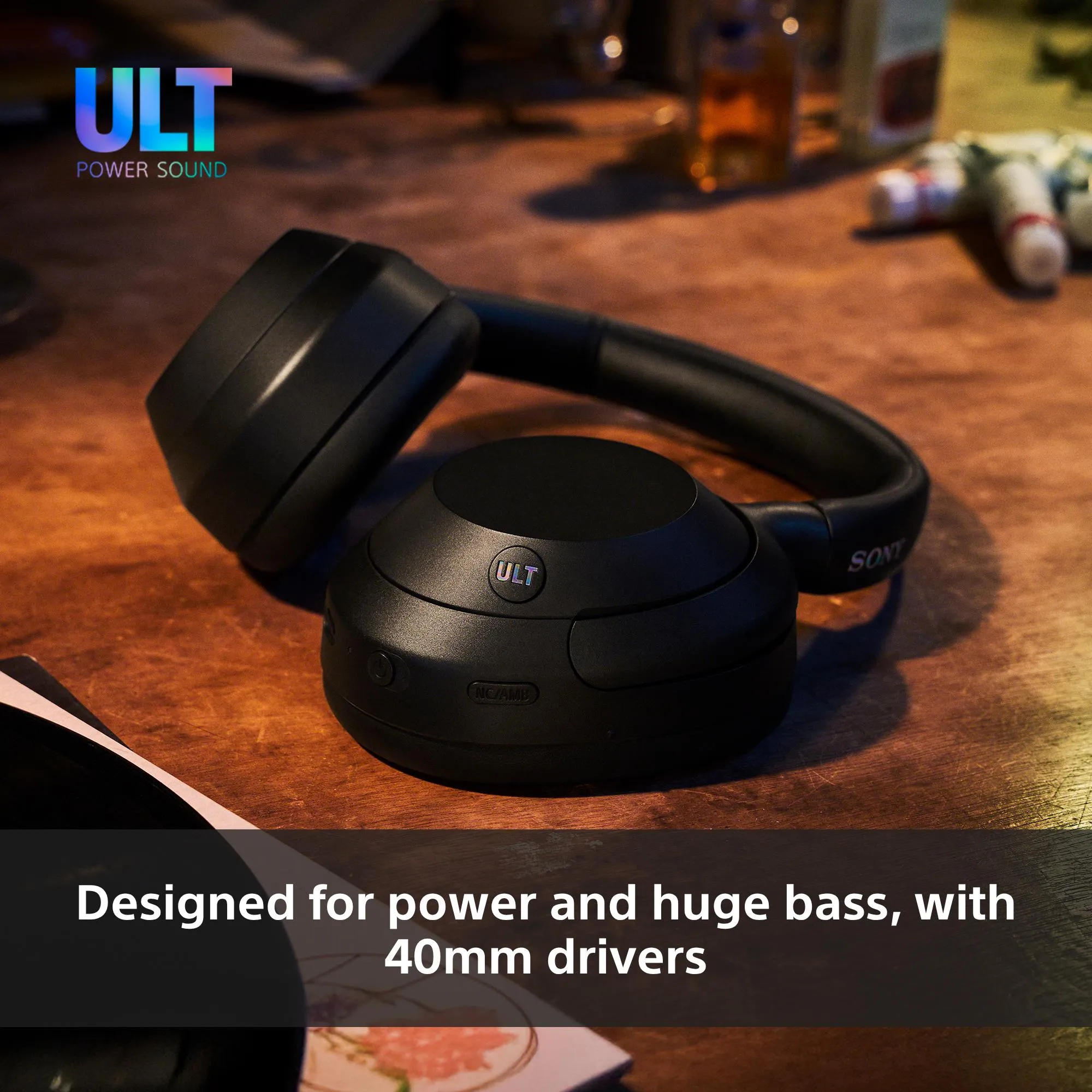 Sony ULT Wear WH-ULT900NB Extrabass Noise Canceling - wireless headphones, forest gray Sony ULT Wear WH-ULT900NB Extrabass Noise Canceling - wireless headphones, forest gray